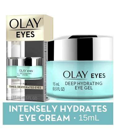 Olay Deep Hydrating Eye Gel with Hyaluronic Acid - Refresh Tired Eyes | 0.5 fl oz - Buy Online on GoSupps.com