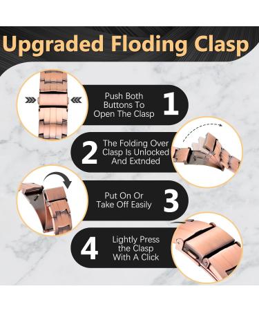 Jeracol 99.99% Solid Copper Magnetic Bracelet for Men | 3X Ultra Strength Magnets | Adjustable Size | Gift Box Included - Buy Online on GoSupps.com