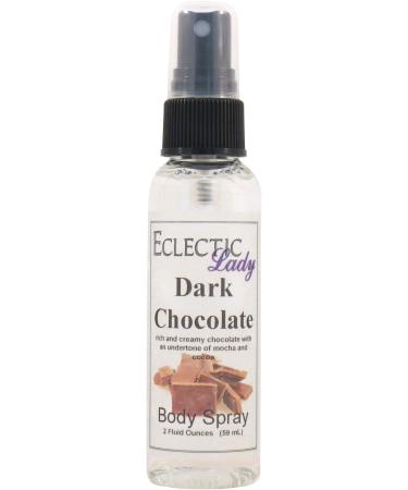 Dark Chocolate Body Spray 2 ounces Body Mist for Women with Clean Light & Gentle Fragrance Long Lasting Perfume with Comforting Scent for Men & Women Cologne with Soft Subtle Aroma For Daily Use 2 Fluid Ounces
