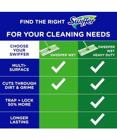 Swiffer Sweeper Wet Mopping Cloth Refills for Floor Mopping and Cleaning Multi-Surface Floor Cleaner with Febreze Freshness Lavender Scent 38 Count - Buy Online on GoSupps.com