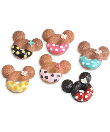 Skopers 20 Pcs Mixed Harz Donuts Flatback Cabochon Collection | DIY Cell Phone Case & Hairpin Decorations - International Shipping - Buy Online on GoSupps.com