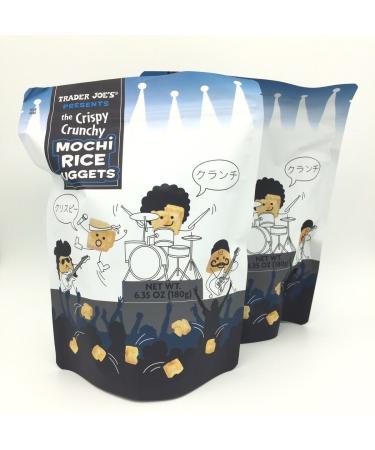 Trader Joe's Crispy Crunchy Mochi Rice Nuggets 6.35oz (180g) - 2-Pack - Buy Online on GoSupps.com