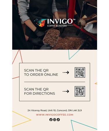 Invigo Filter Coffee Beans 340g - Whole Coffee Beans Small Batch & Local Premium Roasting Vegan & Gluten-Free Gift for Coffee Lovers Whole Bean Indian Kaapi Royale - Buy Online on GoSupps.com
