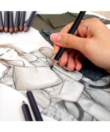 MARKART Professional Drawing Sketching Pencil Set - 14 pc Graphite Kit for Art, Sketching, Shading - Ideal for Beginners & Pro Artists - Buy Online on GoSupps.com