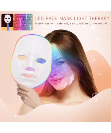 ZENG Red Light Therapy Face Mask - 7 Color LED Skin Care at Home & Travel - Optimize Your Beauty Routine - Buy Online on GoSupps.com