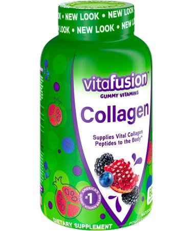 Vitafusion Collagen Gummy Vitamins 60ct - Boost Skin Health and Elasticity - Buy Online on GoSupps.com