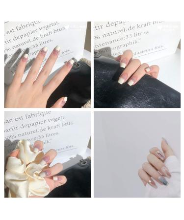 Buy Niceneeded 10 Packs of 500 Clear Acrylic False Nails - 10 Sizes & Nail Glue for Perfect Nail Art Manicure Accessories - Buy Online on GoSupps.com