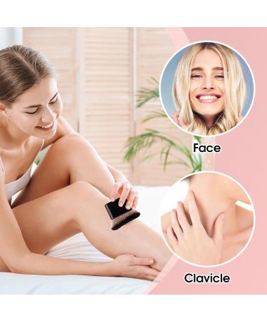 Self Tanner Brush Body Makeup Brush for Flawless Leg Makeup Sunscreen Brush Applicator- Kabuki Brush for Body Foundation Brush Makeup Brush for Face(Black) - Buy Online on GoSupps.com