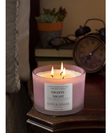 Lavender Candle | Luxury 16 oz Aromatherapy Soy & Beeswax 3 Wick Candle for Sleep | Calming & Soothing Home Decor Candle - Buy Online on GoSupps.com