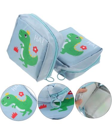 Heallily Aunt's Towel Storage Bag and Menstrual Period Pouch - 2pcs | Sanitary Napkin Storage for Travel | Coin Purse for Women - Buy Online on GoSupps.com