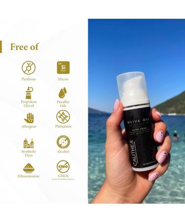 Calithea Night Cream - Moisturizing & Hydrating Face Repair Cream - Night Facial Moisturizer with Shea Butter Elderberry Argan Oil - Antioxidant-Rich Skin Night Cream - Buy Online on GoSupps.com