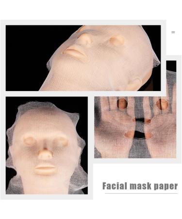 Hohopeti Masques Faciaux en Tissu Pr d coup s Visage Lot de 100 Feuilles Absorbantes pour Soins du Visage DIY Papier Hydratant Compatible Masques la Boue Argile et Avoine Usage - Buy Online on GoSupps.com