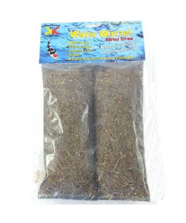 Kockney Koi Water Wurzel Barley Straw Twin Pack 1 Count (Pack of 1) Straw Twin
