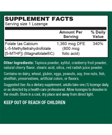 PlantFusion Vegan High Potency Methylfolate 5-MTHF Fast Acting Sublingual Methyl Folate Supplement is 6X More Absorbable - Non-GMO Supports Cardiovascular & Brain - 60 Lozenges - Buy Online on GoSupps.com