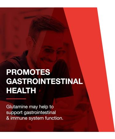 Protocol L-Glutamine 5g Powder - Immune Support Gut & Brain Health - 1 lb Kosher Amino Acid Supplement - 91 Servings for Nitrogen Balance - Buy Online on GoSupps.com