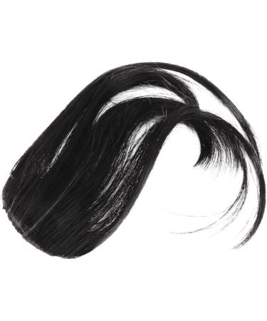 FRCOLOR Hair Bangs Clip in Hair Extensions Hairpiece Bangs Synthetic Hair One Piece Clip in Air Fringe Bangs (Natural Color) - Buy Online on GoSupps.com