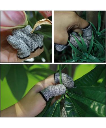 Cobee Cut Resistant Finger Cots - 10pcs Reusable Thumb Finger Protectors for Work, Kitchen, Garden - Breathable Sleeves - Sculpture Safety Gear - Buy Online on GoSupps.com