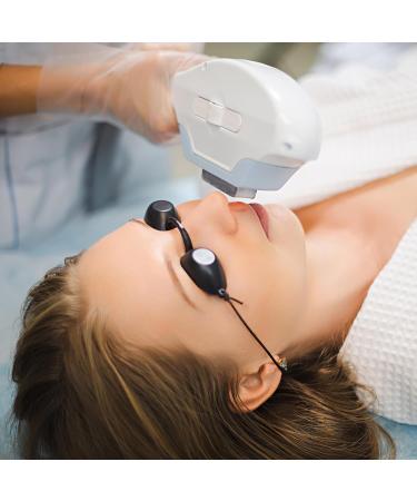 Operitacx Lot de 5 Cache- il de Protection Laser en Pvc Noir Anti-lumi re LED et Infrarouge pour Soins Peau Masque Oculaire Confortable et R sistant pour Luminoth rapie et Beaut  - Buy Online on GoSupps.com