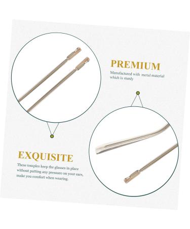 SESESFOUFU Glasses Replacement Bars - Universal Glass Repair Set for Sunglasses & Frames - Metal Outer Buckle 12.5x0.3cm Golden - Buy Online on GoSupps.com