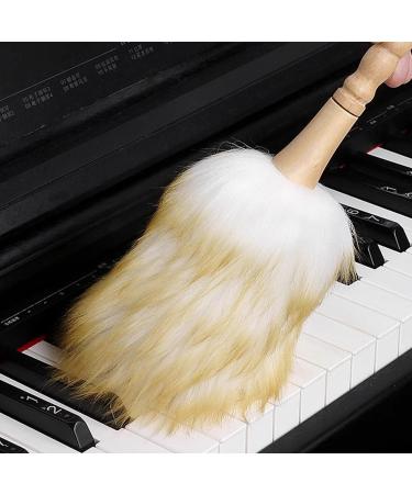Puco Non-Static Sofa Hanging Rope Modern Home Cleaning Wooden Handle Furniture Dust Sweeping Car Brush Long Lambswool Duster Lambswool Brush - Buy Online on GoSupps.com