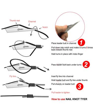 SAMSFX Fly Fishing Knot Tying Tool Combo - Quick Loop Tyer & Retractor for Hooks, Lures, and Lines - Buy Online on GoSupps.com