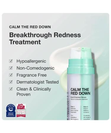INNBEAUTY Project Calm The Red Down Dual Chamber Serum for Redness Soothing & Skin Barrier Support 1.7 OZ (50ml) - Buy Online on GoSupps.com
