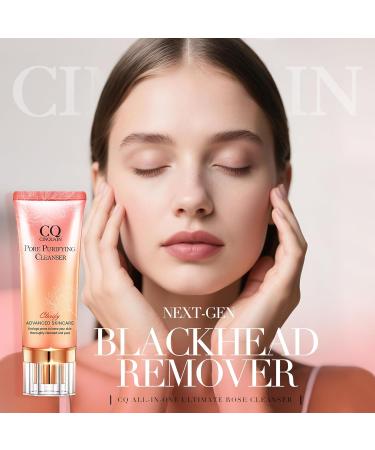 CQ Total Pore Purifying Rose Skincare Cleanser: Advanced Blackhead Remover & Radiant Facial Wash - Buy Online on GoSupps.com