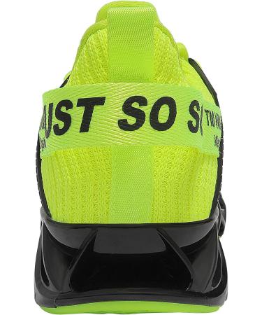 louheve Kids Breathable Fashion Sneakers | Boys Girls Running Shoes | Green Tennis Shoes for Kids 4 Big Kid - Buy Online on GoSupps.com