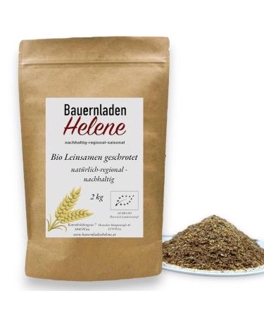2 kg organic ground linseed linseed in a 2kg value pack - Buy Online on GoSupps.com