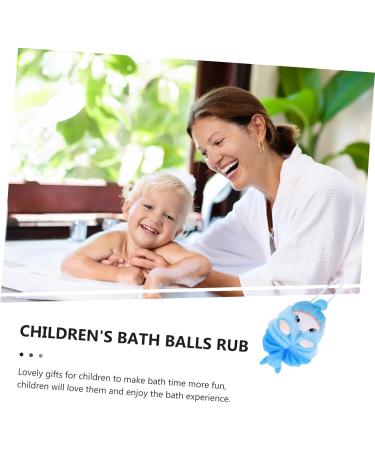 MUSISALY Bath Ball Mesh Shower Balls Bubble Making Nets Foaming Balls Bath Flowers Lovely Bath Scrubbers Bath Shower Balls Rubbing Shower Balls Bubble Makers Children Shower Balls - Buy Online on GoSupps.com
