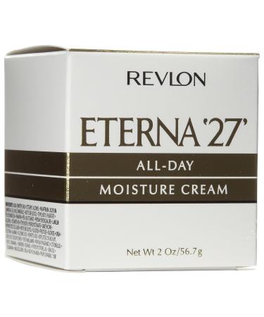 Revlon Eterna'27 All Day Moisture Cream for Dry Skin - Hydrating and Softening Face Moisturizer with Natural Oils - 2 Oz - Buy Online on GoSupps.com
