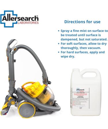 Allersearch ADMS Anti-Allergen Spray 128 Oz | Effective Allergy Relief | International Shipping Available - Buy Online on GoSupps.com