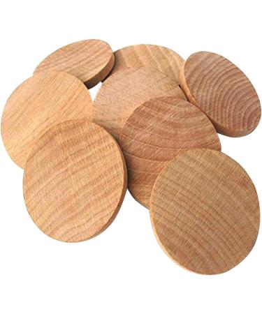 1.5 Inch Natural Wood Slices - 50 Pack for DIY Arts & Crafts Projects - Buy Online on GoSupps.com