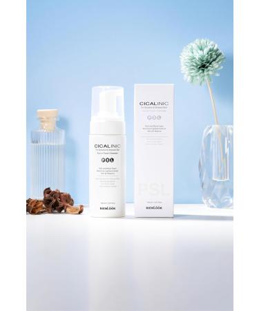 CICALINIC Facial Foam Cleanser for Sensitive Skin | Gentle Mildly Acidic Formula - Shop Internationally - Buy Online on GoSupps.com