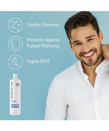 BosleyMD BosRevive Nourishing Shampoo for Thinning Hair - 33.8 Fl Oz | Best Shampoo for Non Color-Treated Hair - Shop Internationally - Buy Online on GoSupps.com