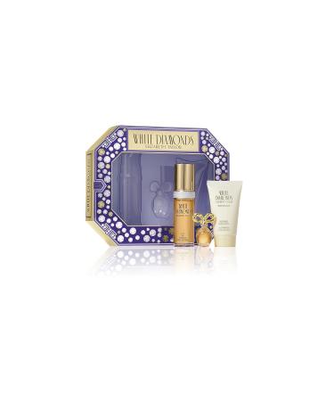 Elizabeth Taylor White Diamonds Women's Fragrance 3 Piece Gift Set 1.0 fl. oz. Eau de Toilette 0.33 Fl Oz (Pack of 3) - Buy Online on GoSupps.com