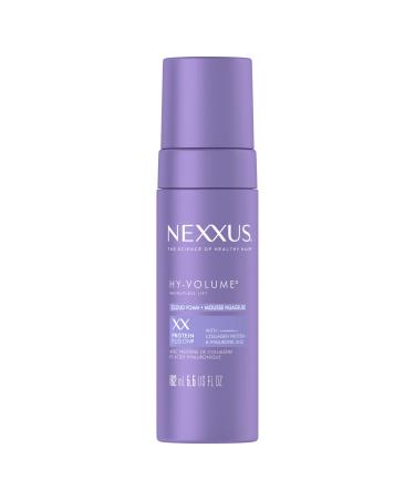 Nexxus Hy-Volume Weightless Lift Cloud Foam Treatment for Flat & Limp Hair 48 Hours Volume ProteinFusion with Collagen & Hyaluronic Acid 5.5 fl oz