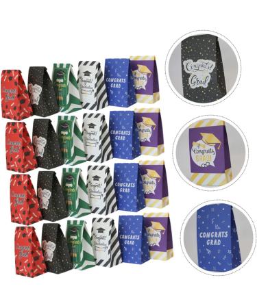 Gatuida 72 Pcs Graduation Candy Paper Bag Graduation Treat Bags Paper Party Favor Bags Candy Gifts Bags Popcorn Paper Bags Gifts Graduation Cookies Bags Paper Candy Pouch Pastry - Buy Online on GoSupps.com