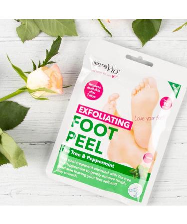 Derma V10 Exfoliating Foot Peel Mask Pack of 3 - Buy Online on GoSupps.com