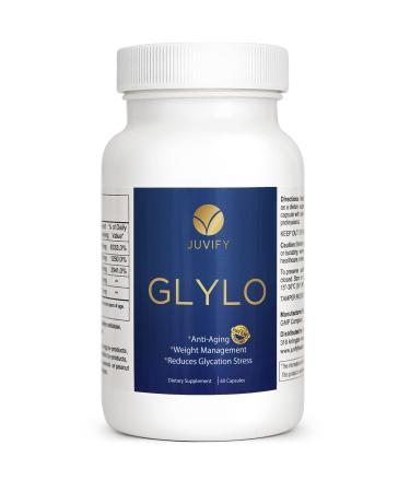 GLYLO - Scientifically formulated Healthy Aging & Weight Management Pill - Reduces Cravings & Menopause Related Weight - 60 Caps 1