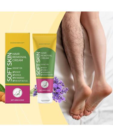 Hair Removal Cream for Women Bleaching Cream 100 g Moisturizing Without Irritation Fast Hair Removal Beauty Care for Women and Men - Buy Online on GoSupps.com