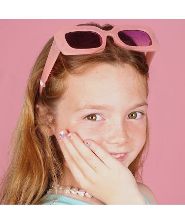 XO Fetti Kids Nail Stickers - 816 Decals | Birthday Girl Party Favors and DIY Home Activity | Cute Nail Transfer for Groovy Princesses | Ideal Easter Basket Gift - Buy Online on GoSupps.com