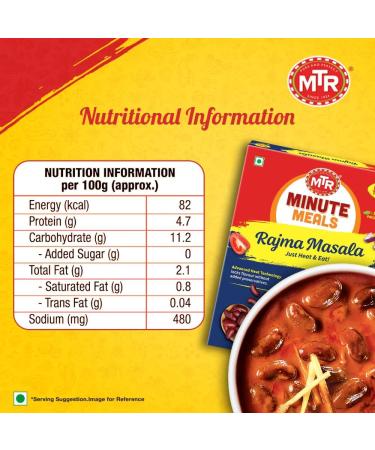 MTR RTE Rajma Masala 300 g (Pack of 2) 300g (Pack of 2) - Buy Online on GoSupps.com