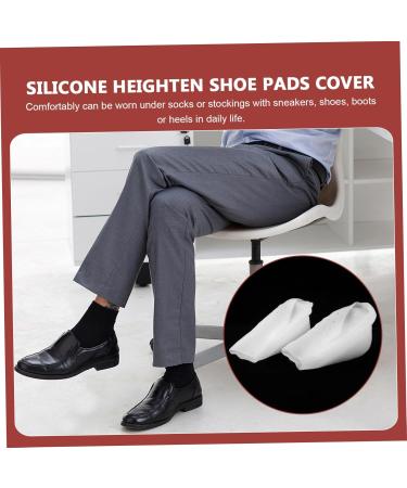 Half Heel Insoles - Silicone Heel Lift Inserts for Comfortable Foot Support | Cushioned Shoe Pads for All-Day Comfort - Buy Online on GoSupps.com