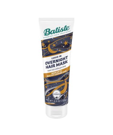 Batiste Overnight Deep Conditioning Leave-In Hair Mask Repair Hair Hair Conditioner Nourish Dry Hair Overnight Infused with vitamin E for Enhancing Haircare 4.3oz.
