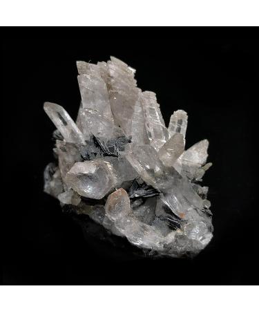 Natural Crystal Rough 187g Natural Stone Specularite and Quartz Crystal Specimen from Jinlong Guangdong Province Home Decoration Natural Stones Household Stone Mineral Specimen - Buy Online on GoSupps.com