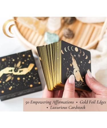 Healing Crystals Set with Daily Affirmation Cards - Manifestation Crystals and Stones. Authentic Gemstones and Crystals Sets for Beginners. Chakra Stones and Energy Crystals for Witchcraft Supplies Prosperity Crystals Withâ¦ - Buy Online on GoSupps.com