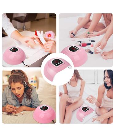 54W LED Nail Lamp Professional Dryer with Timer/Sensor/LCD - Portable & Suitable for Fingernails/Toenails - Home & Salon - Buy Online on GoSupps.com