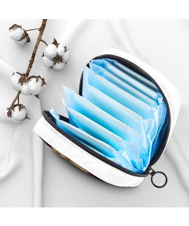 Vintage American Flag Period Pad Pouch - GIAPB Sanitary Napkin Storage Bag - Buy Online on GoSupps.com