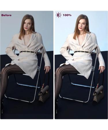 Dimmable 5600K Photography Lighting Kit with Tripod Stand and Color Filters | Perfect for Video Streaming and Photo Shooting - Buy Online on GoSupps.com